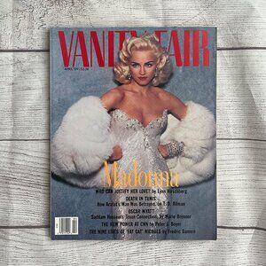 MADONNA on VANITY FAIR Magazine April 1991